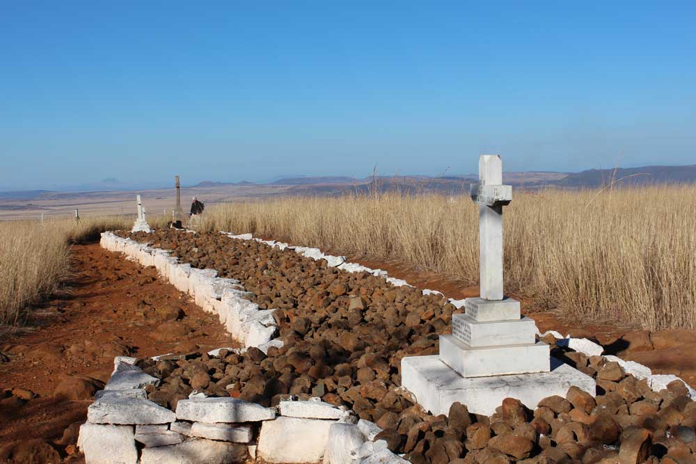 Spioenkop - British Graves